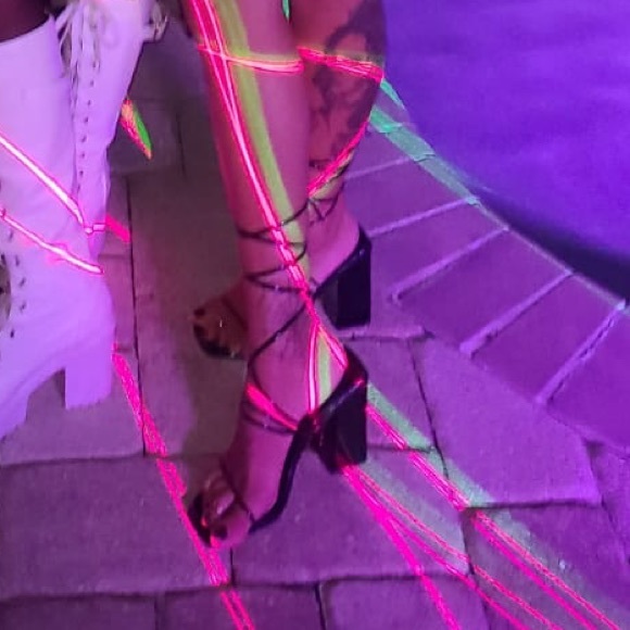 Lace up heels - Picture 2 of 2